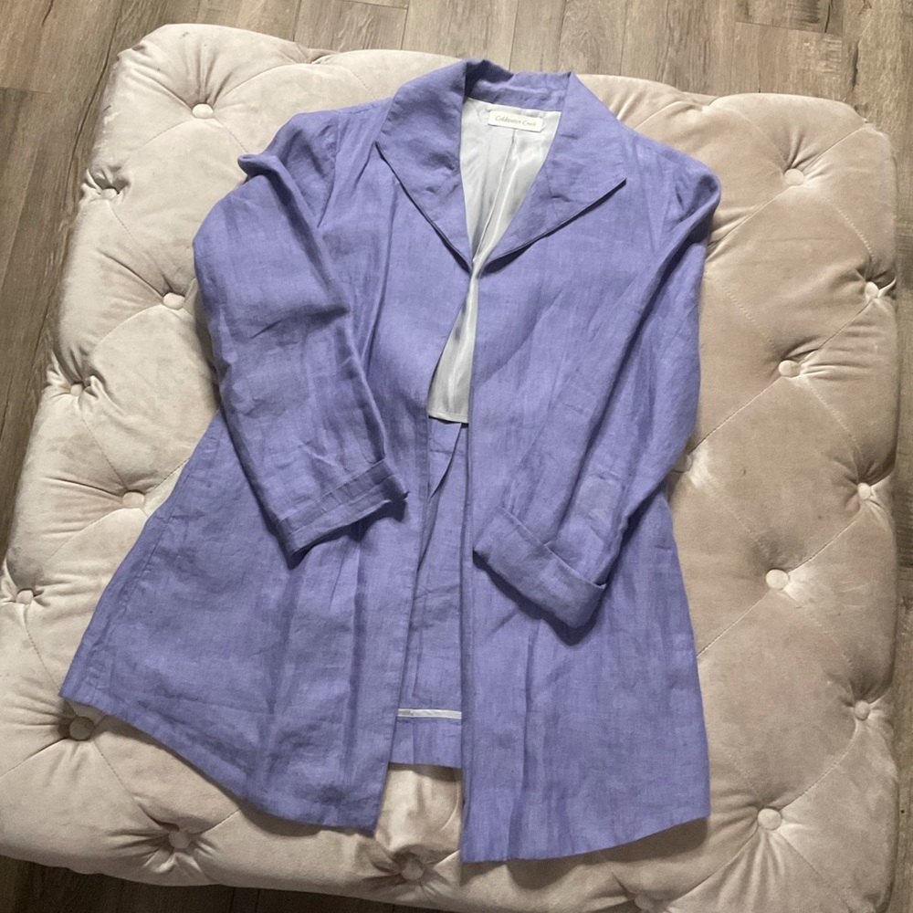 Coldwater Creek Lilac Blazer